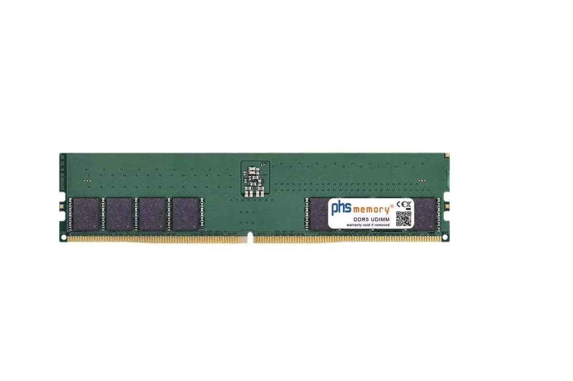 Memoria RAM PHS-memory SP630377 32GB DDR5 5600MHz unbuffered 288 pins