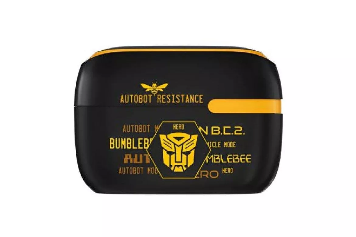 Auriculares Hasbro Transformers TF-T05 inal&aacute;mbricos Bluetooth 5.3 con cancelaci&oacute;n de ruido Negro
