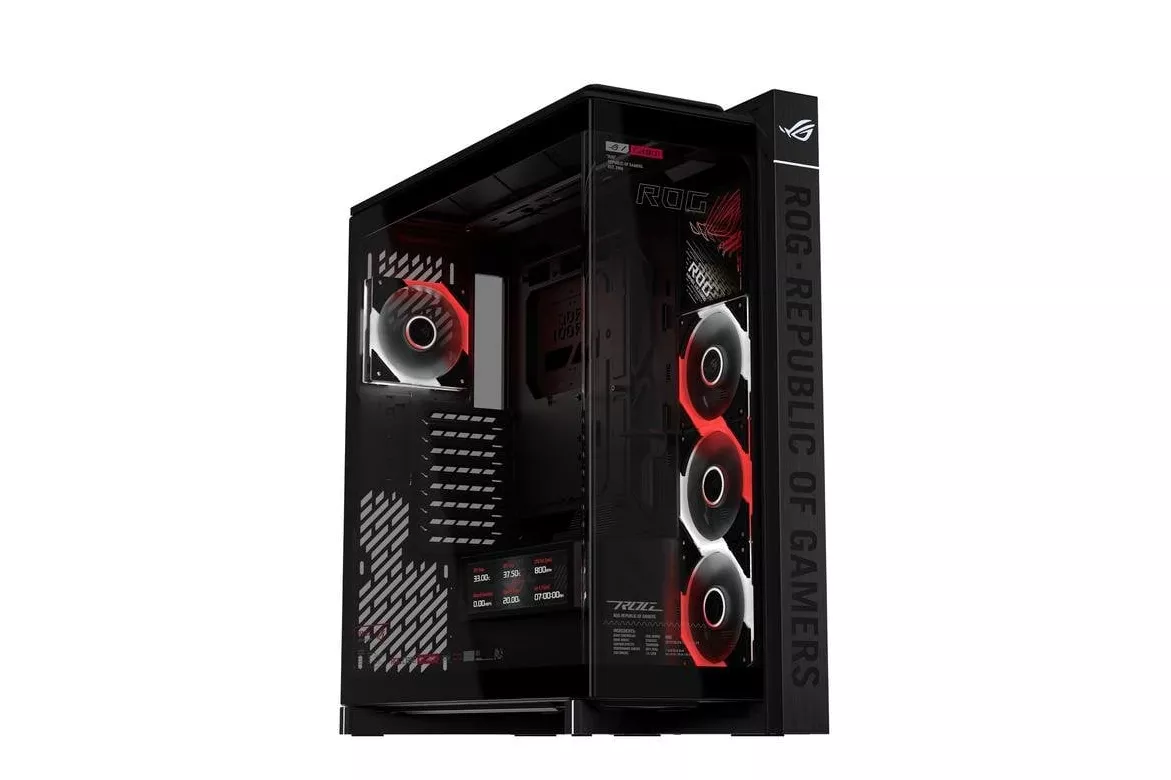 Caja PC ASUS ROG Cronox GR801 Curve TG ARGB Negro