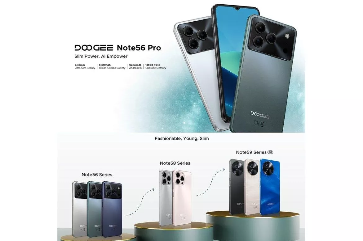 Doogee Note 56 Pro 4G 4GB 128GB 6.56" Negro