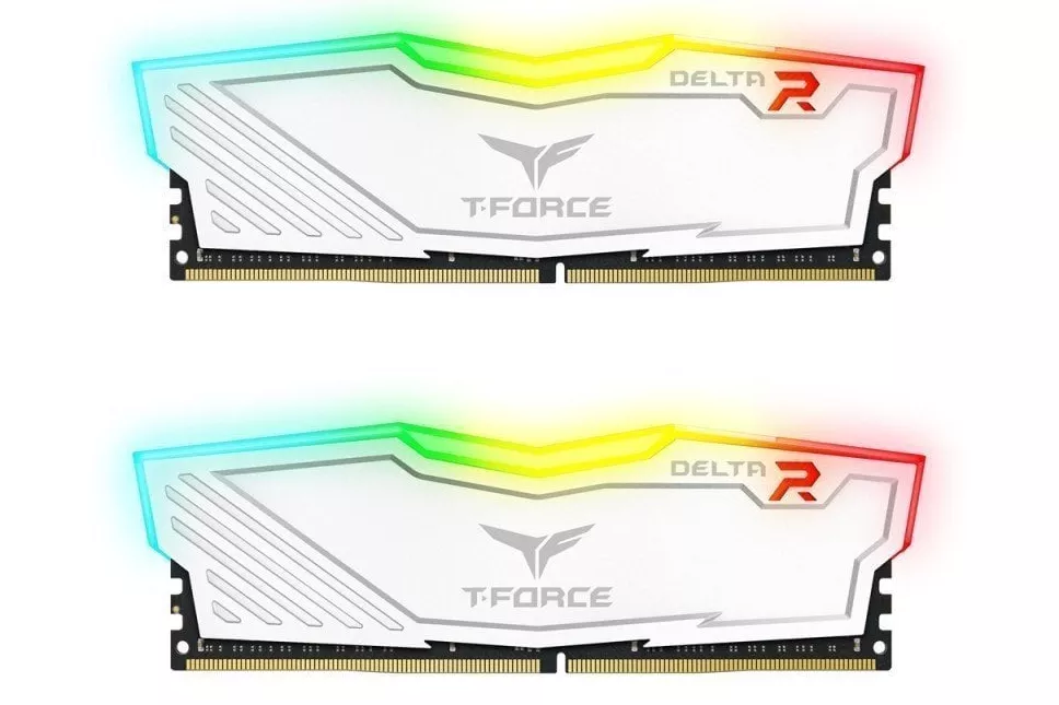 Team Group T-Force Delta RGB DDR4 3600MHz PC4-28800 32GB 2x16GB CL18 Blanco