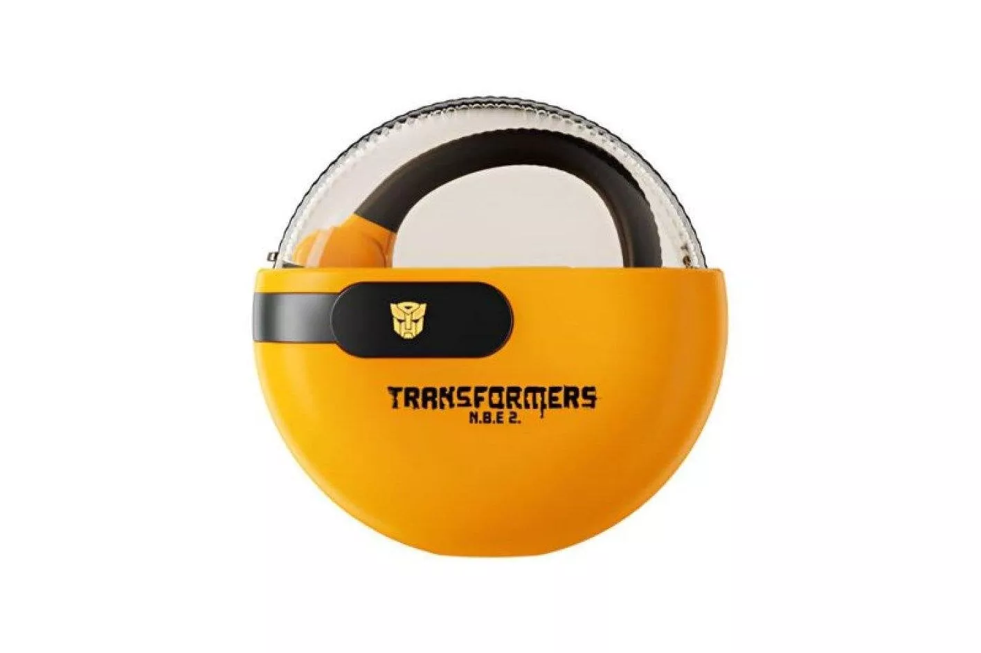Auriculares Hasbro Transformers TF-T09 inal&aacute;mbricos Bluetooth 5.4 open-ear amarillo
