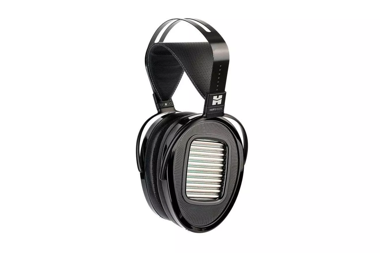 Auriculares HIFIMAN Arya Unveiled con cable planar magn&eacute;tico abiertos negros