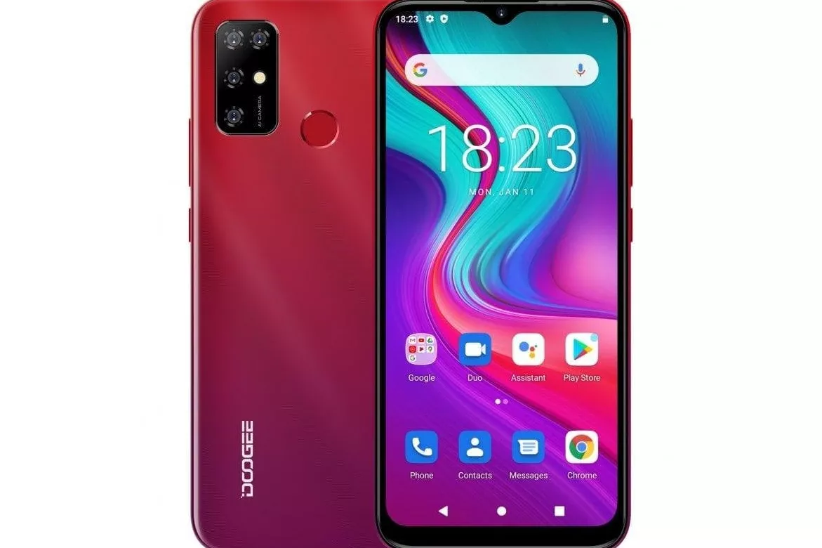 Doogee X96 Pro 4G 4GB 64GB 6.52" Rojo