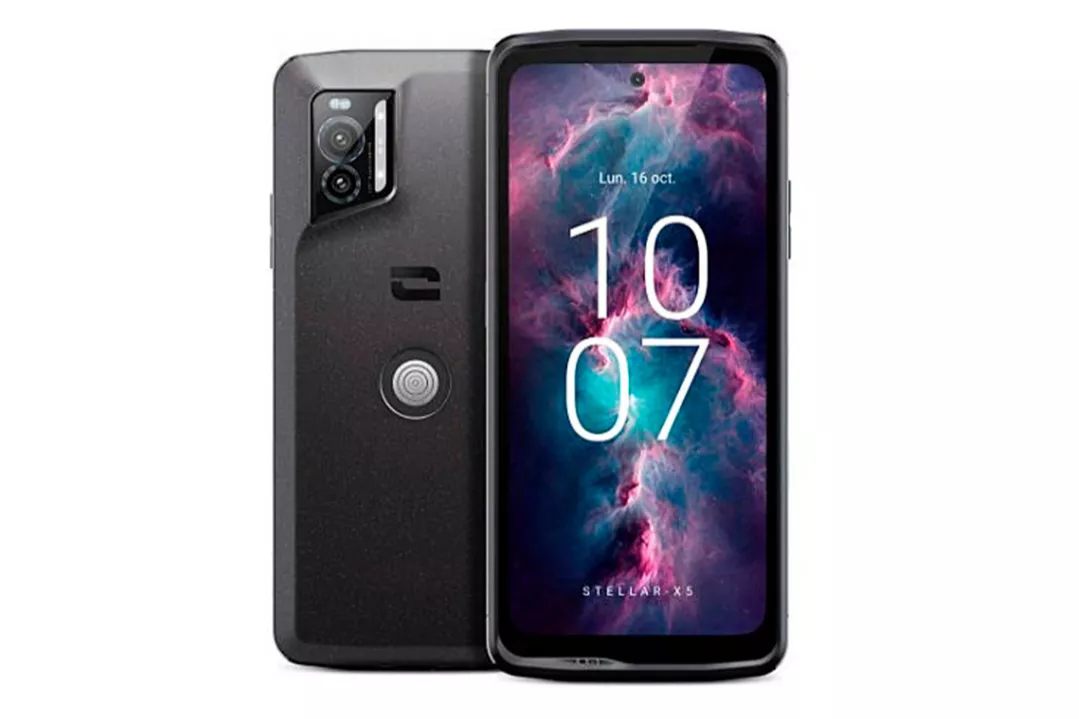 Smartphone/M&oacute;vil Crosscall Stellar-X5 6.5" 8GB 128GB 5G Negro