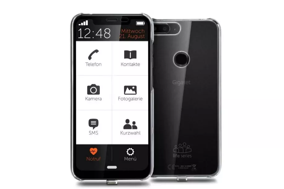 Smartphone/M&oacute;vil Gigaset GS195LS 6.18"' 2GB 32GB 4G - Negro