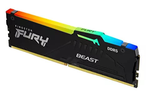 Kingston FURY Beast RGB DDR5 5600MHz 64GB 4x16GB CL40