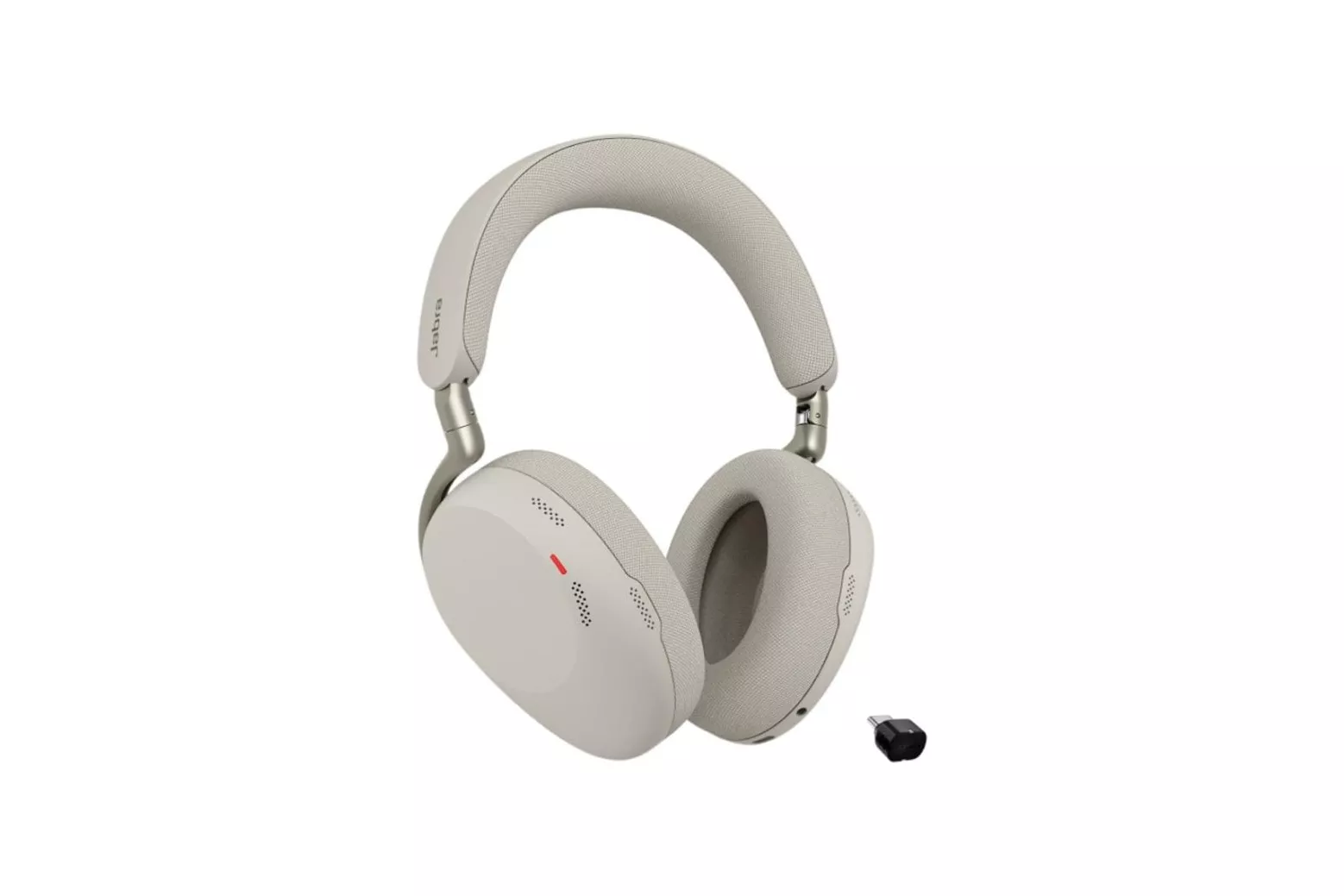 Auriculares Jabra Evolve3 85 inal&aacute;mbricos Bluetooth para llamadas y m&uacute;sica con control en auricular, color gris