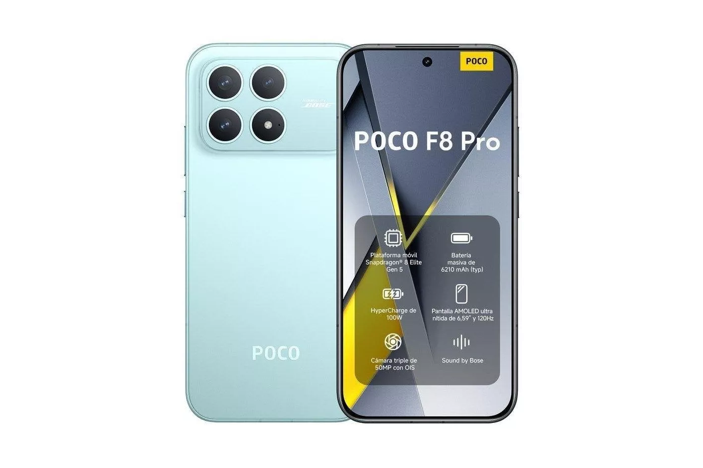Xiaomi POCO F8 Pro 12GB 256GB Azul (5G) - Smartphone 6.59"