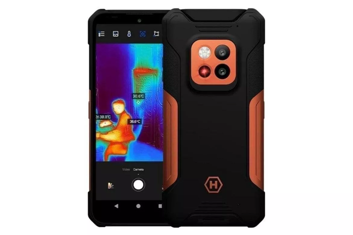 Hammer Construction 2 Thermal 5G 8GB 256GB 6.58" Negro