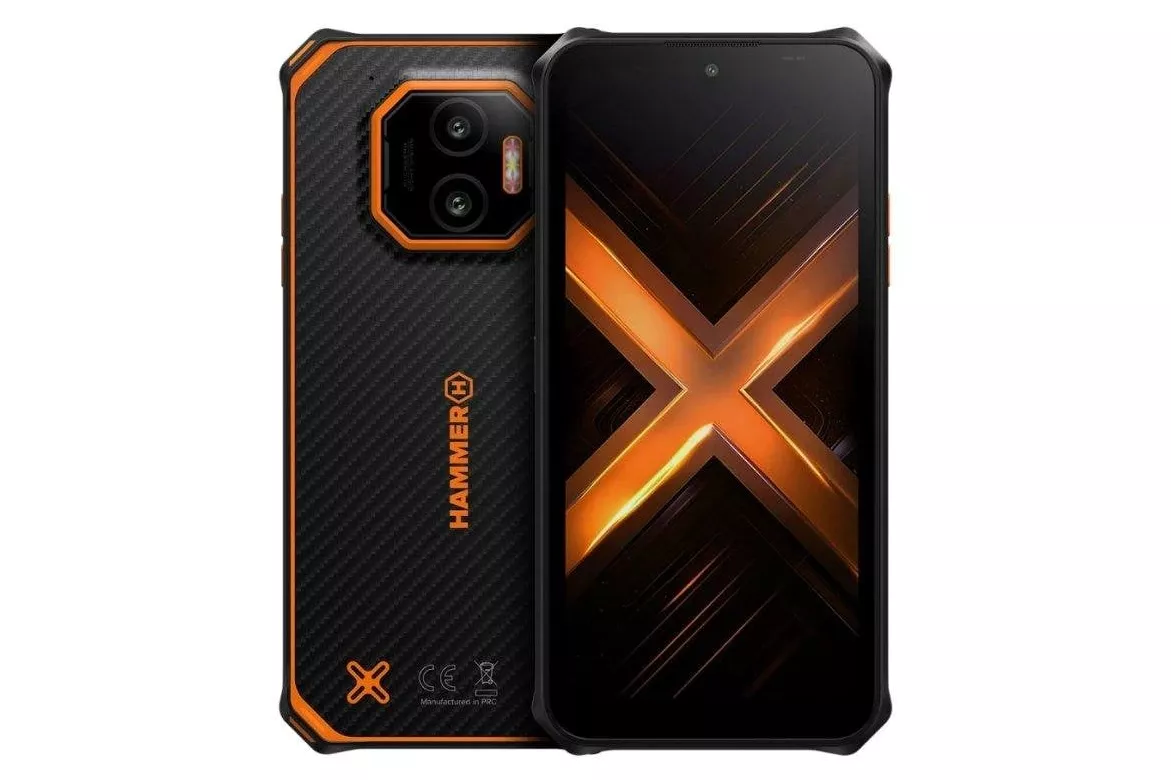 Hammer Energy X2 4G 6GB 128GB 6.1" Negro Naranja