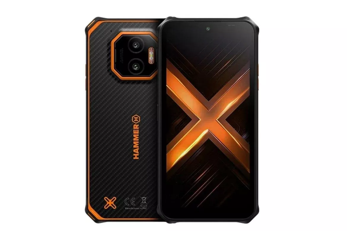 Hammer Energy X2 5G 6GB 128GB 6.1" Negro Naranja