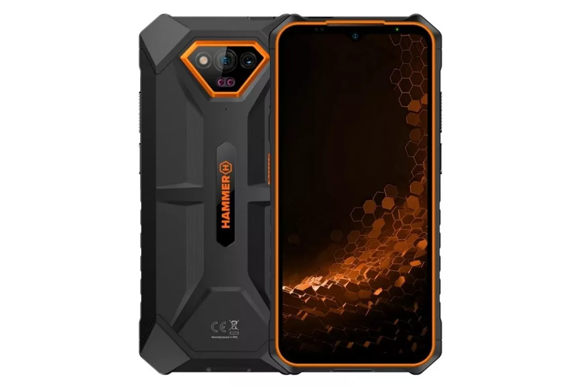 Hammer Iron V 4G 6GB 64GB 6.5" Negro Naranja