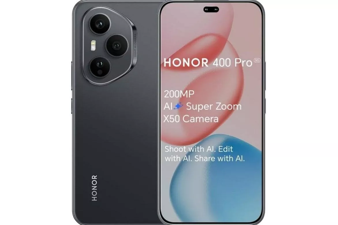HONOR 400 Pro 5G 12GB 6,7" 512GB Negro bater&iacute;a potente