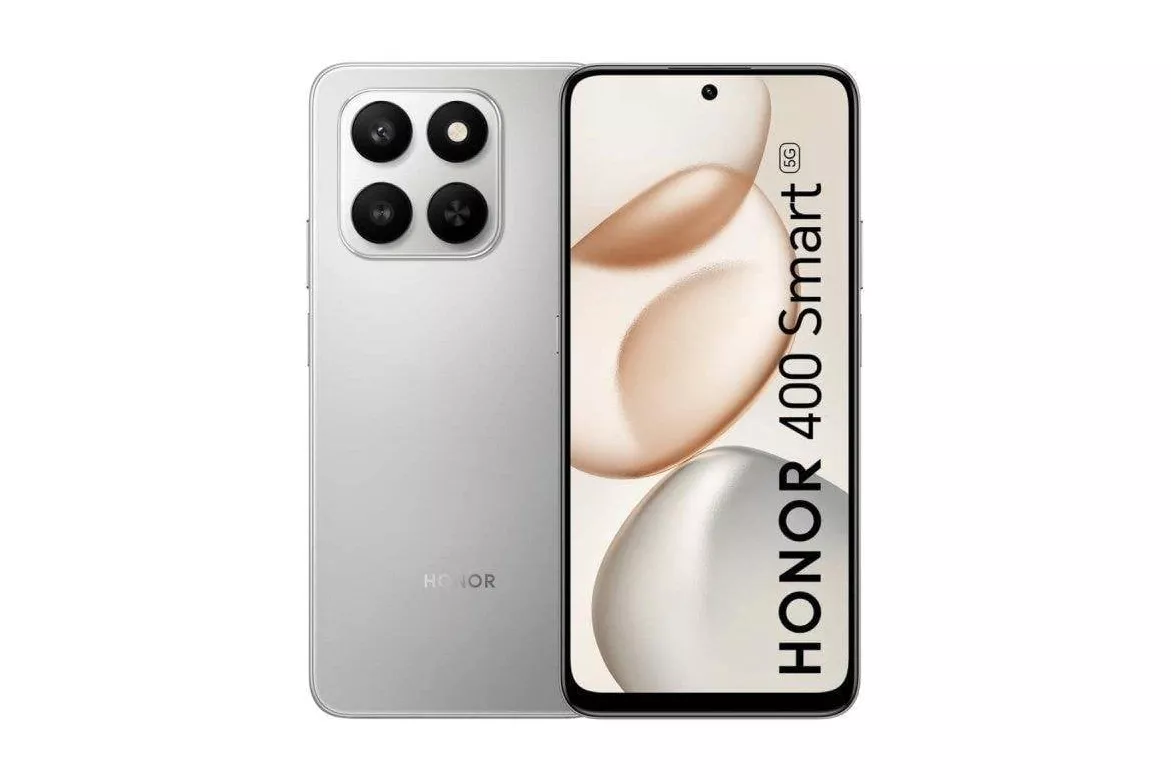 HONOR 400 Smart 5G 128GB 4GB 6,77" Plata c&aacute;mara doble