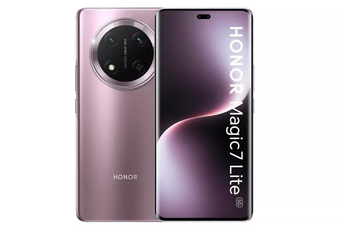 HONOR Magic7 Lite 5G 8GB 512GB 6.78" P&uacute;rpura