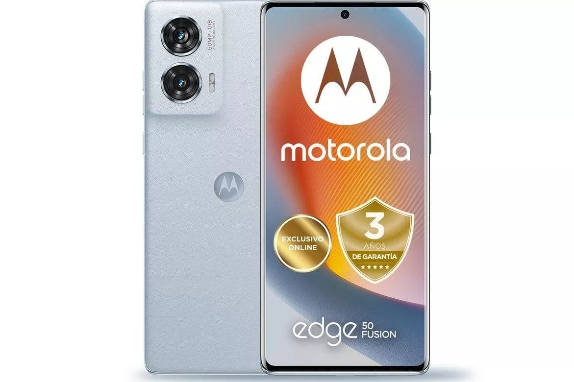 Motorola Edge 50 Fusion 5G 12GB 256GB 6.7" Azul Claro