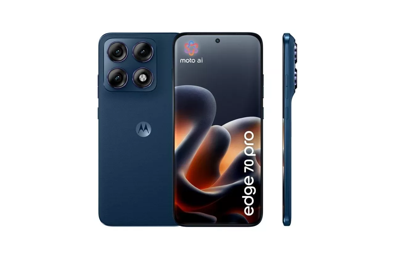 Motorola Edge 70 Pro 5G 12GB 512GB 6.78" Azul Oscuro Pantalla AMOLED