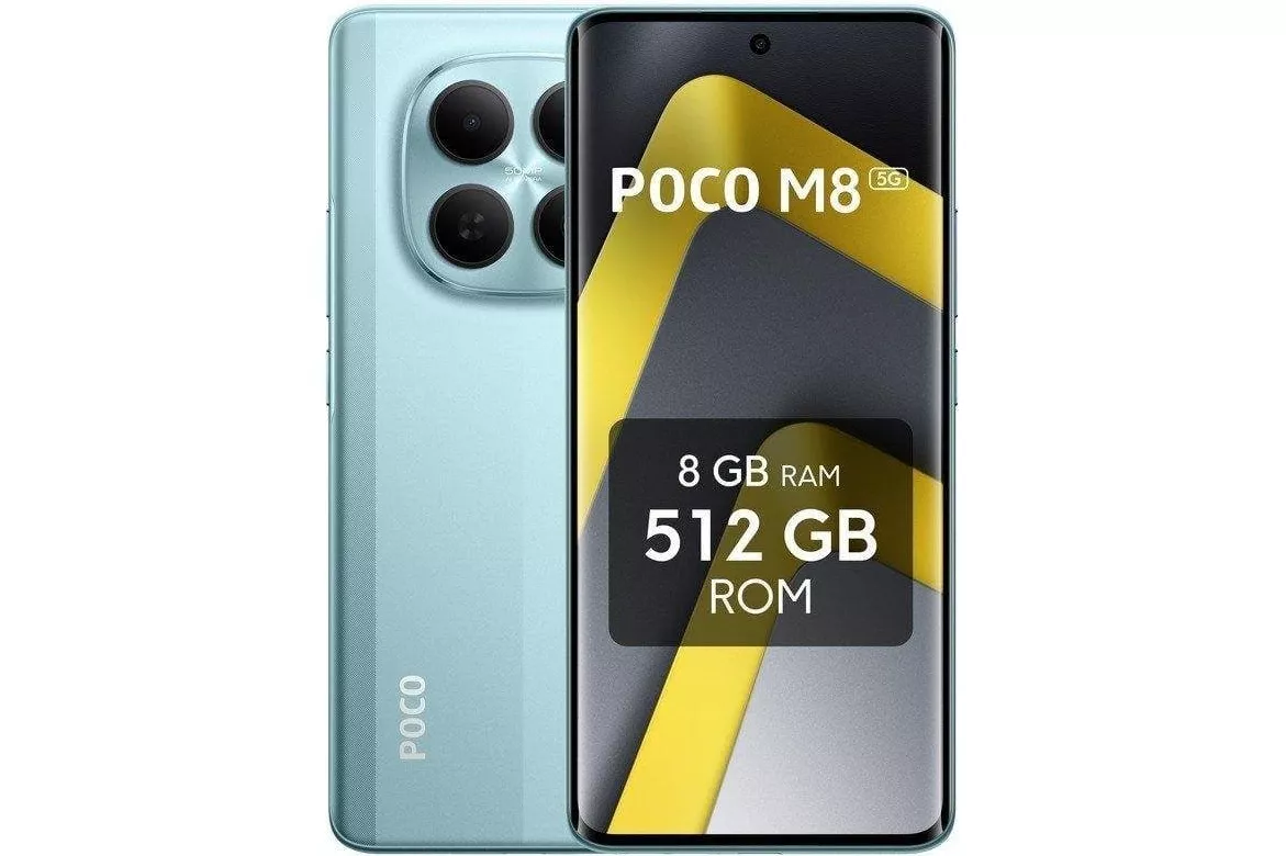 Xiaomi POCO M8 8GB 512GB Verde (5G) - Smartphone 6.77"