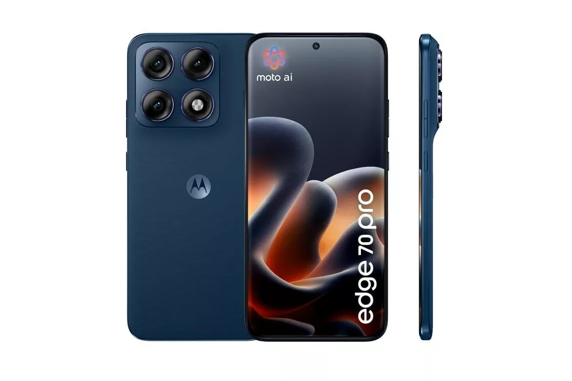 Motorola Edge 70 Pro 5G 8GB 256GB 6.78" Azul Oscuro