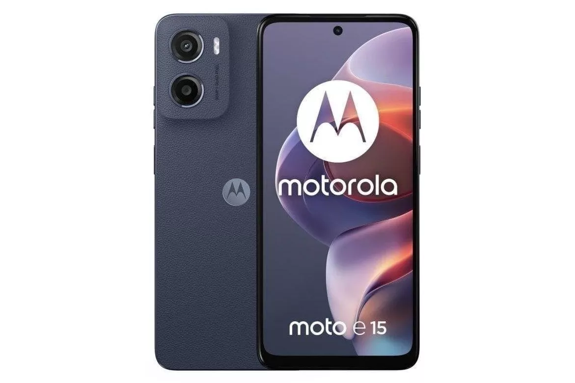 Motorola Moto E15 4G 6.67" 2GB 64GB Azul sonido est&eacute;reo
