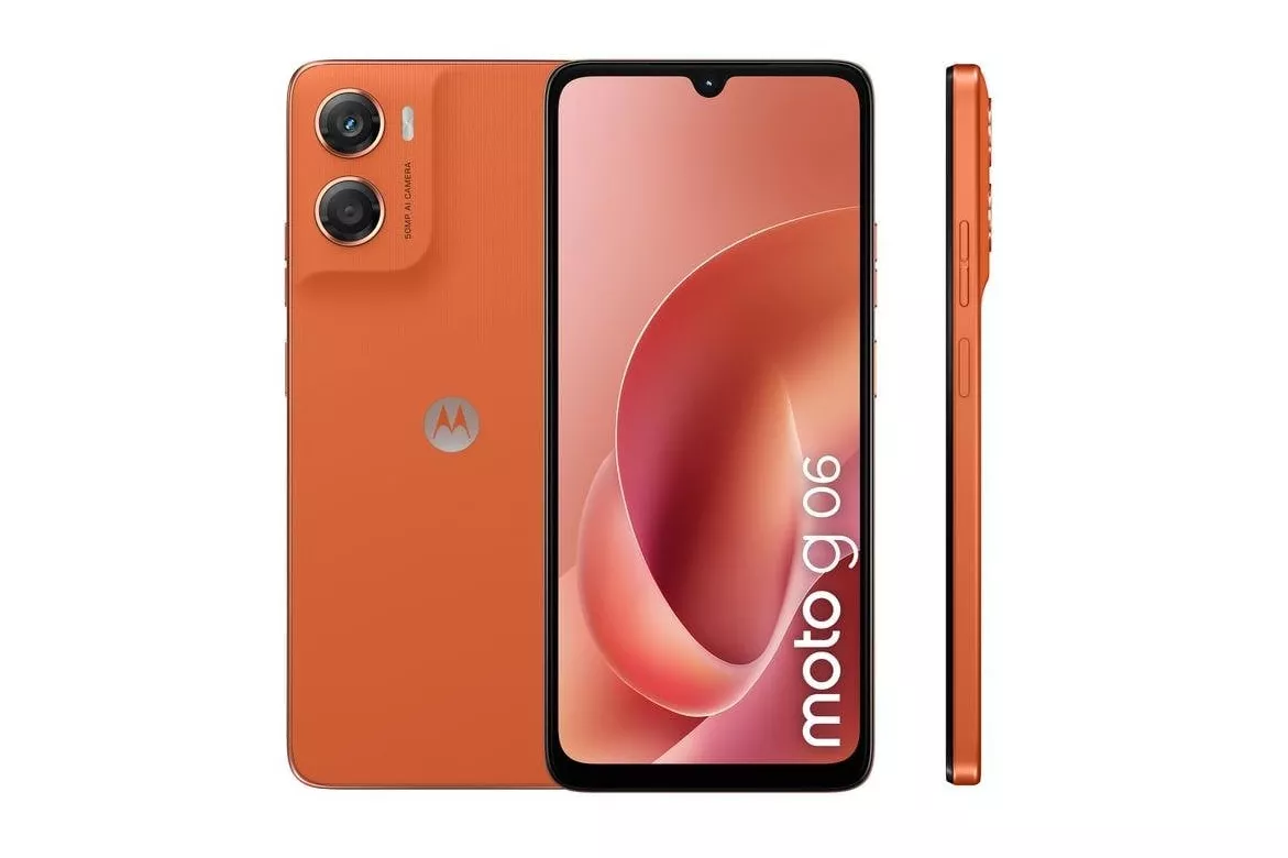 Motorola Moto G06 4G 6,88" 4GB 256GB Naranja