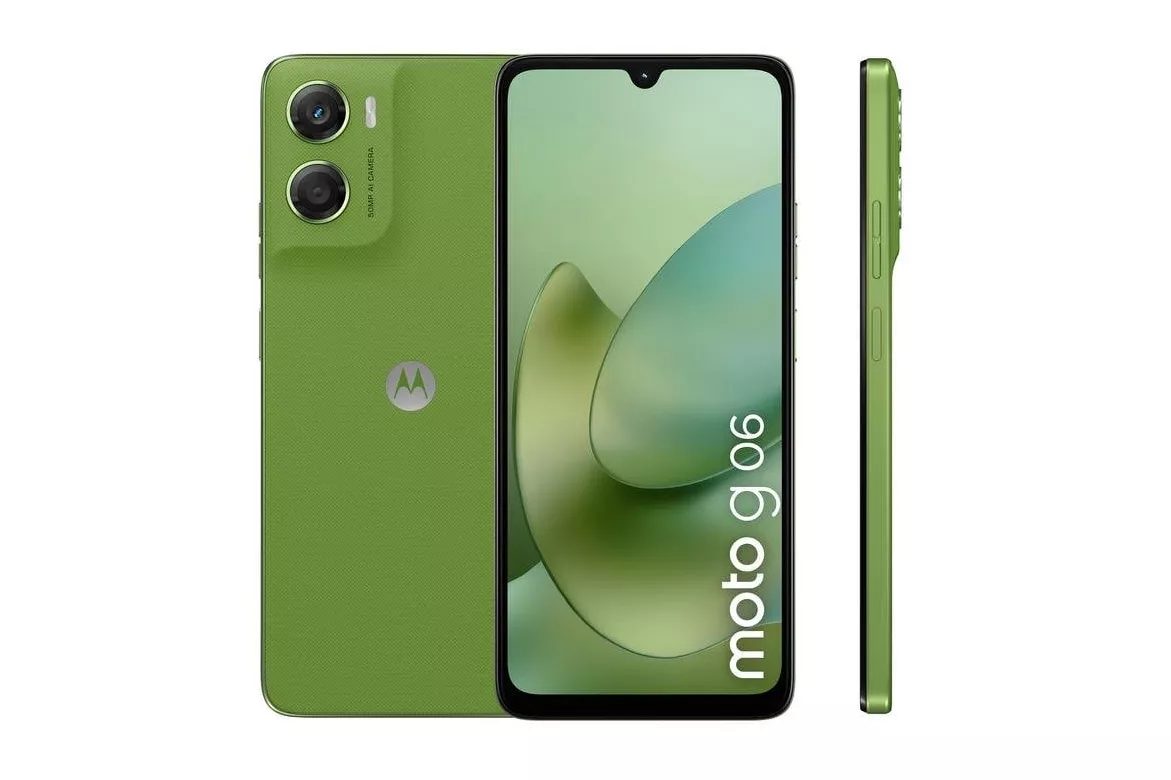 Motorola moto g06 4G Verde 6,88" 4GB 256GB Dual SIM