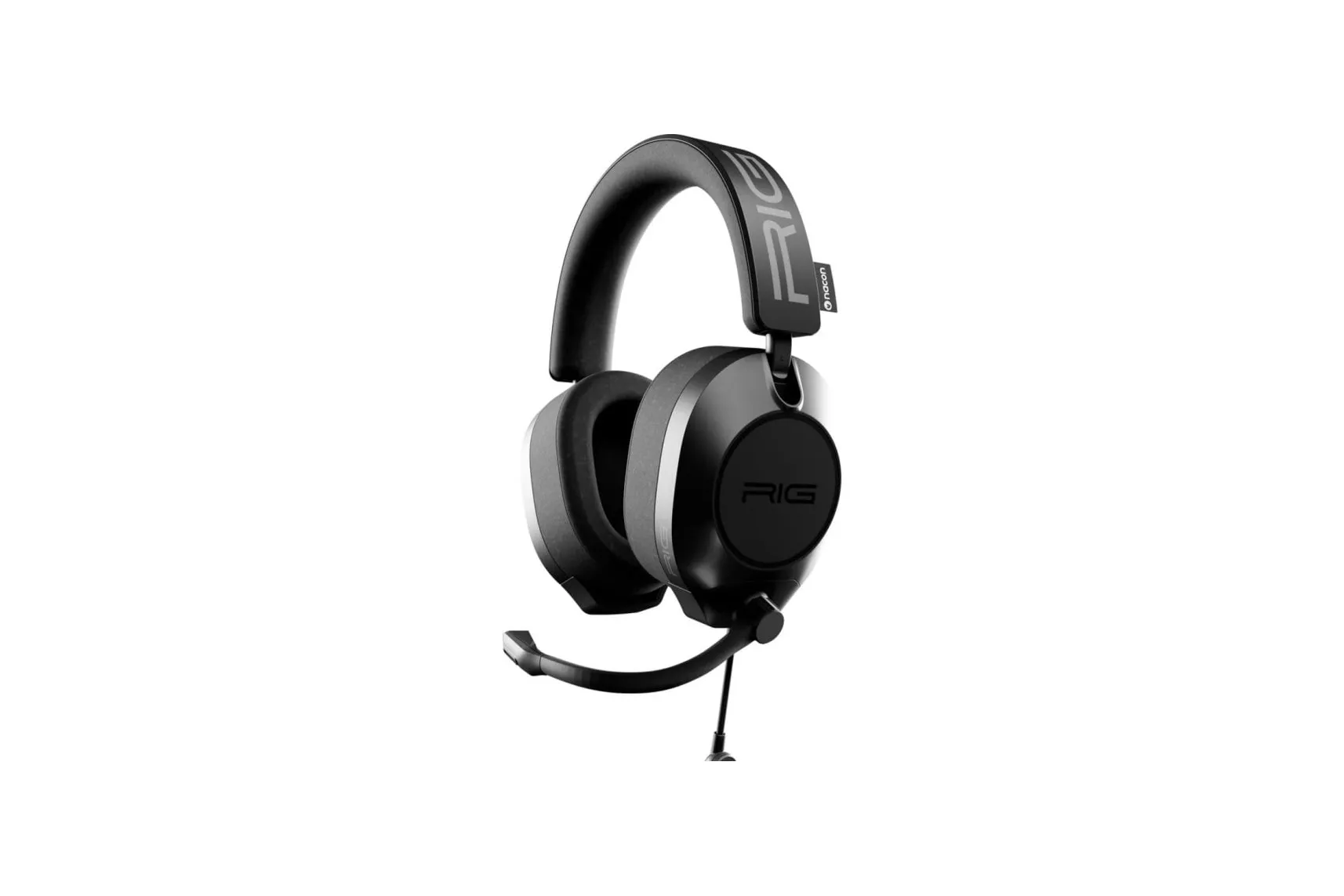 Auriculares Nacon RIGR5PROHX con cable USB, sonido virtual surround, micr&oacute;fono y cancelaci&oacute;n de ruido, negros