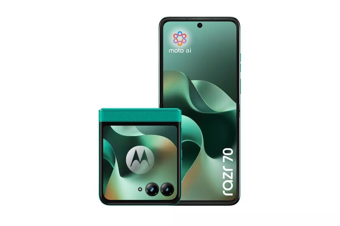 Motorola Razr 70 5G 6.9" Verde Oscuro 8GB 256GB c&aacute;mara dual