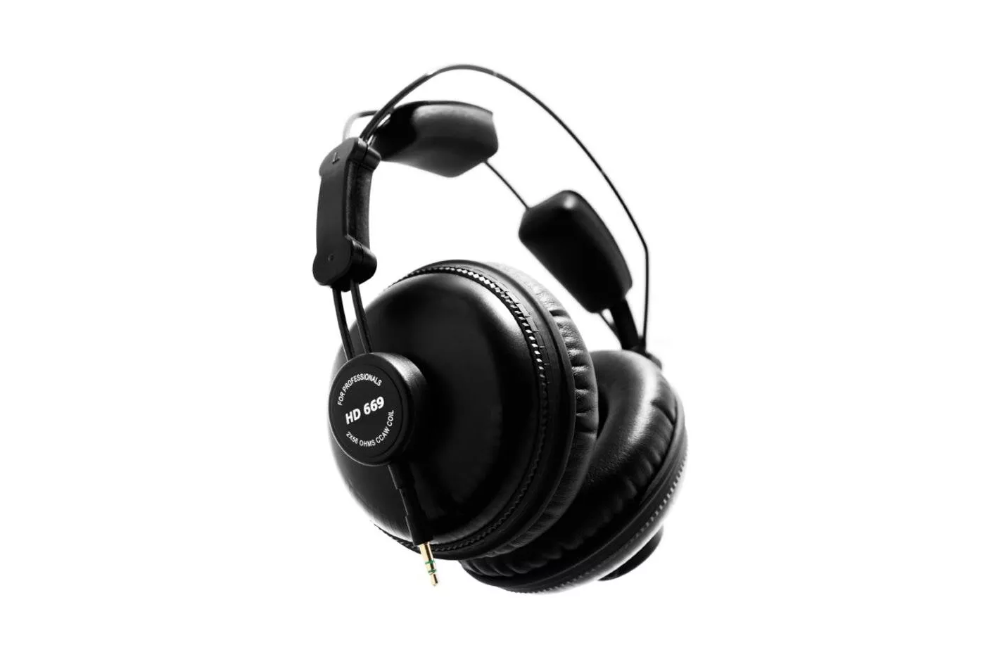 Auriculares Superlux HD669 con cable, conexi&oacute;n 3,5 mm, m&uacute;sica, negros