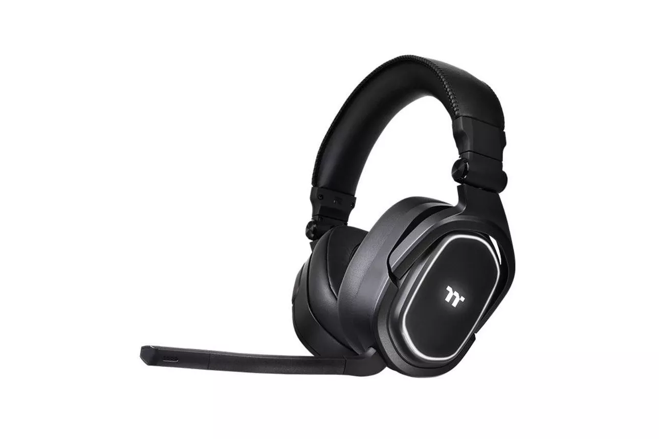 Auriculares Thermaltake ARGENT H5 RGB inal&aacute;mbricos 2,4 GHz gaming RGB negro