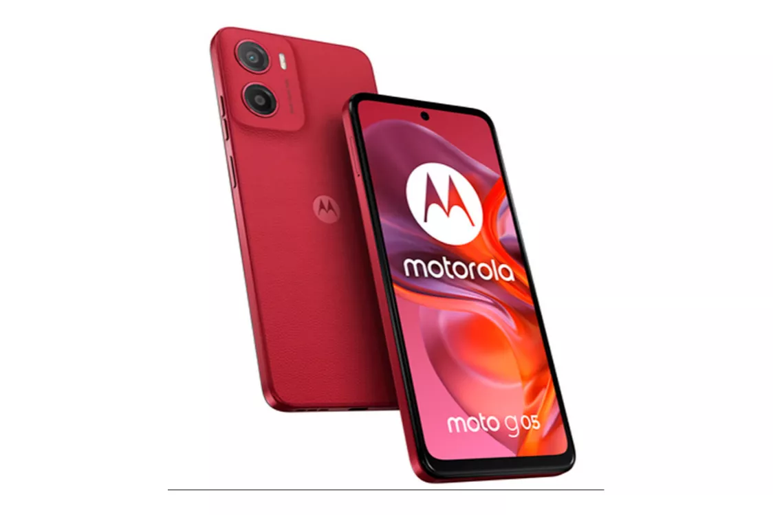 Smartphone/M&oacute;vil Motorola Moto G05 6.6" 4GB 256GB 4G Rojo