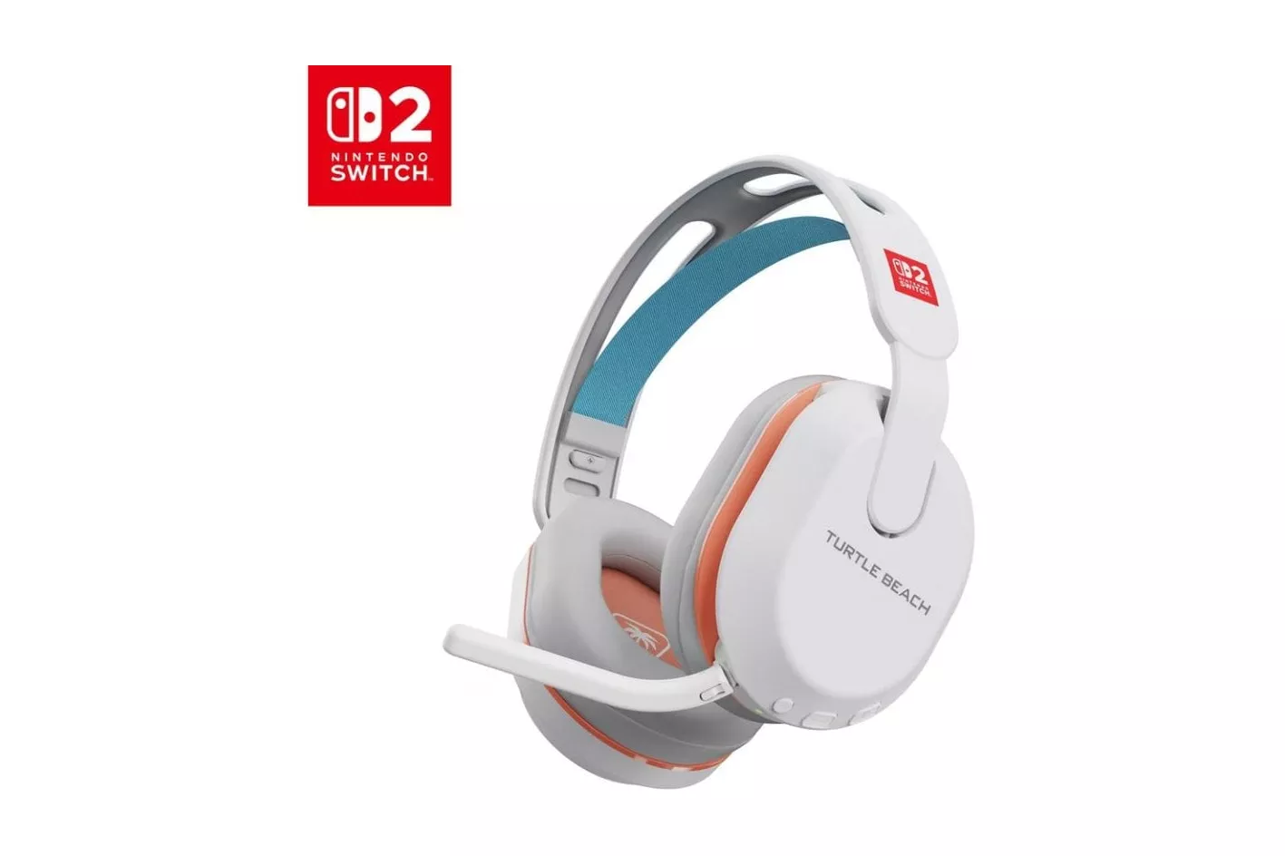 Auriculares Turtle Beach Stealth 500 inal&aacute;mbricos Bluetooth y RF para gaming blancos