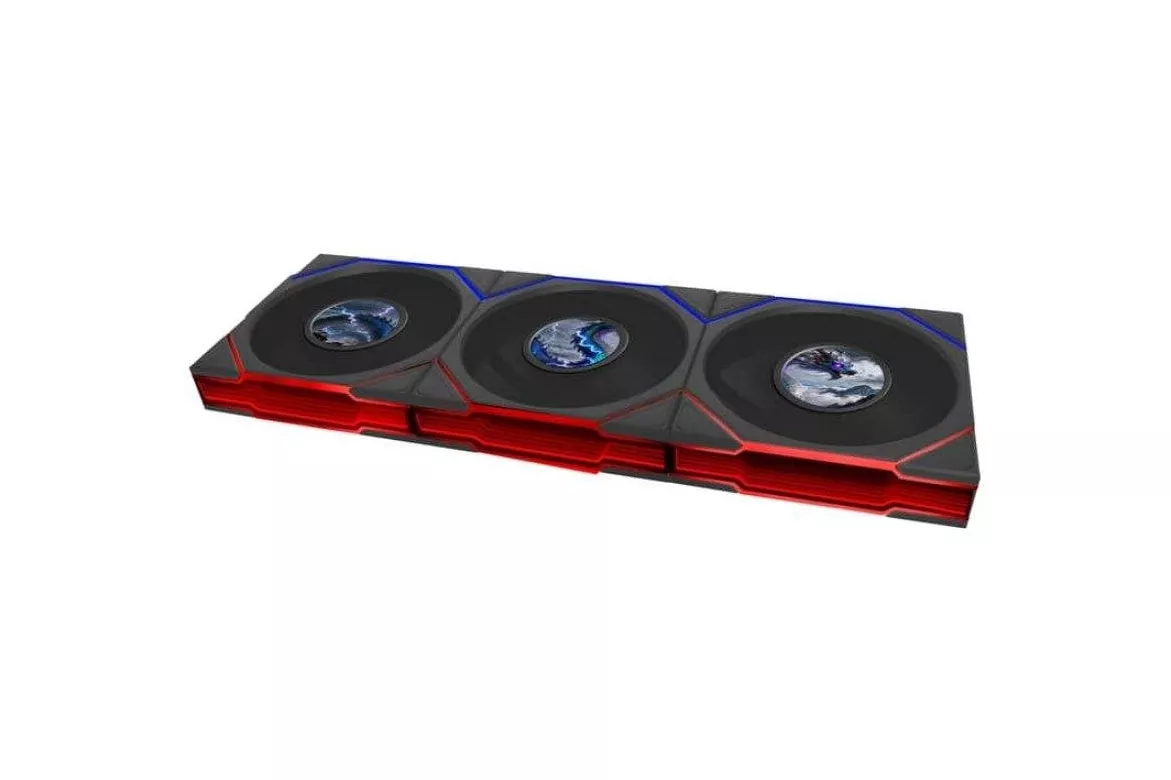 Ventilador suplementario Lian-Li UNI FAN TL FLEX 120mm 2600RPM con ARGB y mando