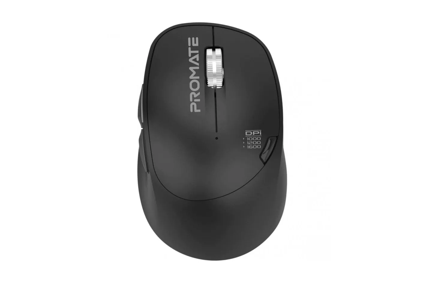 Promate Eternal Rat&oacute;n Inal&aacute;mbrico Recargable 3200DPI Negro