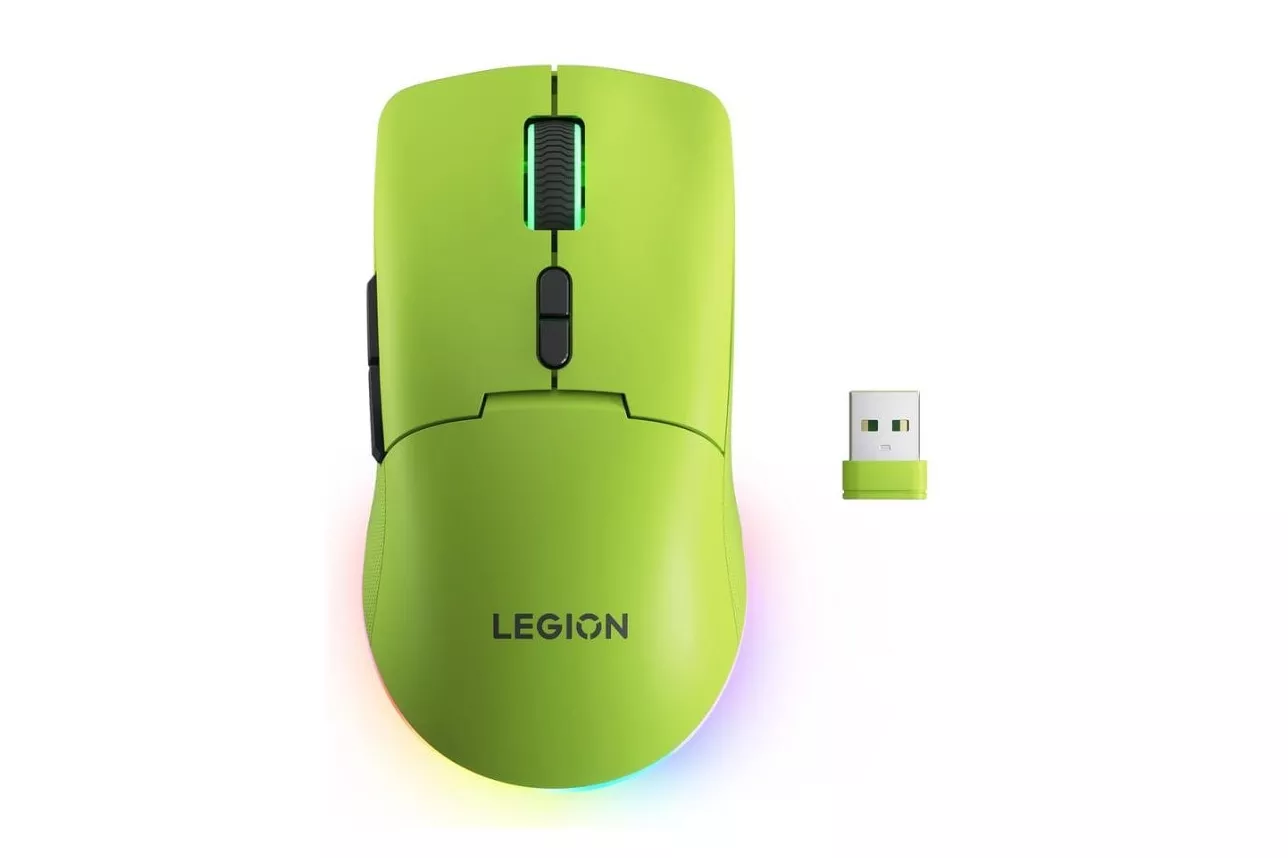 Rat&oacute;n Lenovo Legion M220 Ambidextro RF Bluetooth USB C 5000 DPI Verde