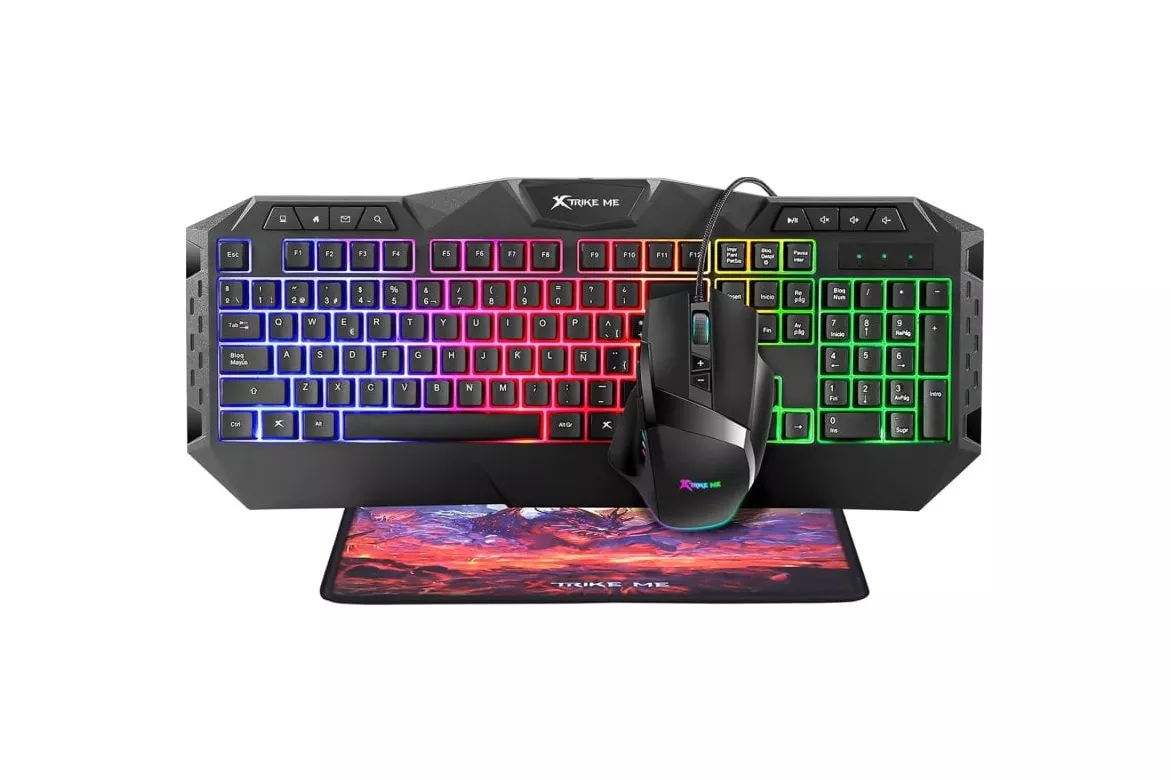 Xtrike Me MK-900 Combo Gaming RGB Teclado + Rat&oacute;n + Alfombrilla