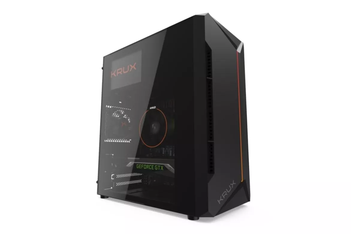 Caja PC KRUX Astro micro ATX/Mini-ITX Negro
