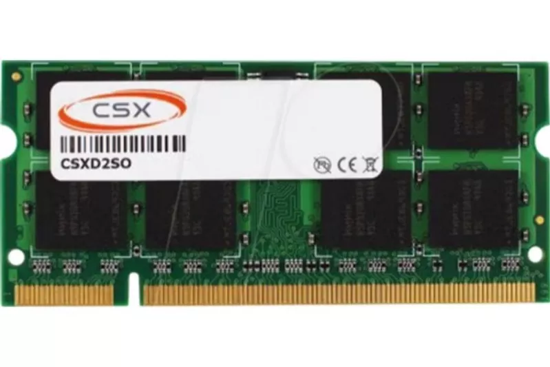 Memoria RAM CSX 1GB 1x1GB DDR2 800MHz SO-DIMM CL6 para notebook
