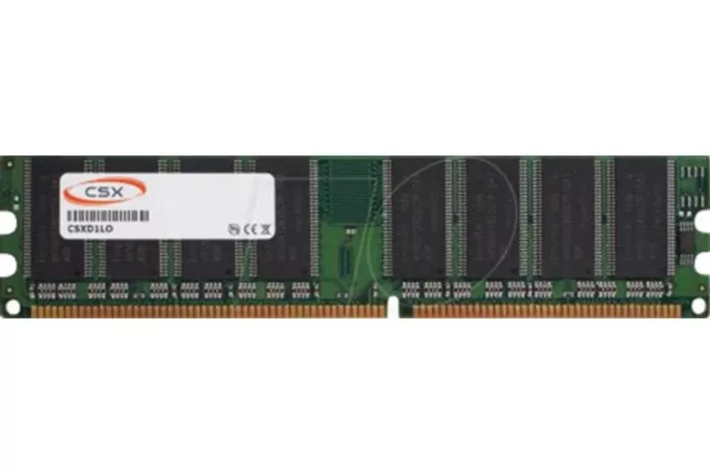 Memoria RAM CSX 1GB DDR-266 DIMM 266MHz 2100MT/s 184 pines 2,5V