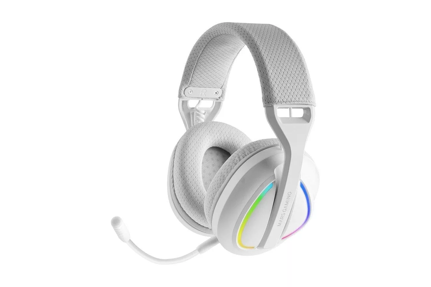 Auriculares Mars Gaming MHW-QUASAR inal&aacute;mbricos Bluetooth gaming blancos