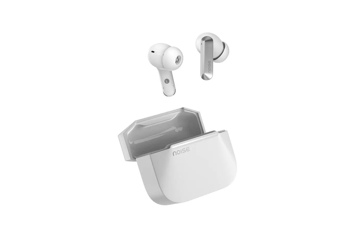 Auriculares Noise Alt Buds inal&aacute;mbricos Bluetooth 5.3 con cancelaci&oacute;n de ruido y micr&oacute;fono, blancos