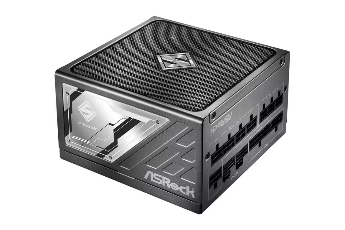 Fuente de alimentaci&oacute;n AsRock Steel Legend SL-1200P 1200W 80+ Platinum modular