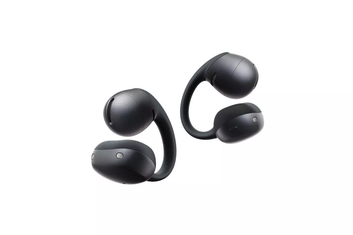 Auriculares Shokz OpenDots Air inal&aacute;mbricos Bluetooth 6.1 Open Ear con micr&oacute;fono Negro