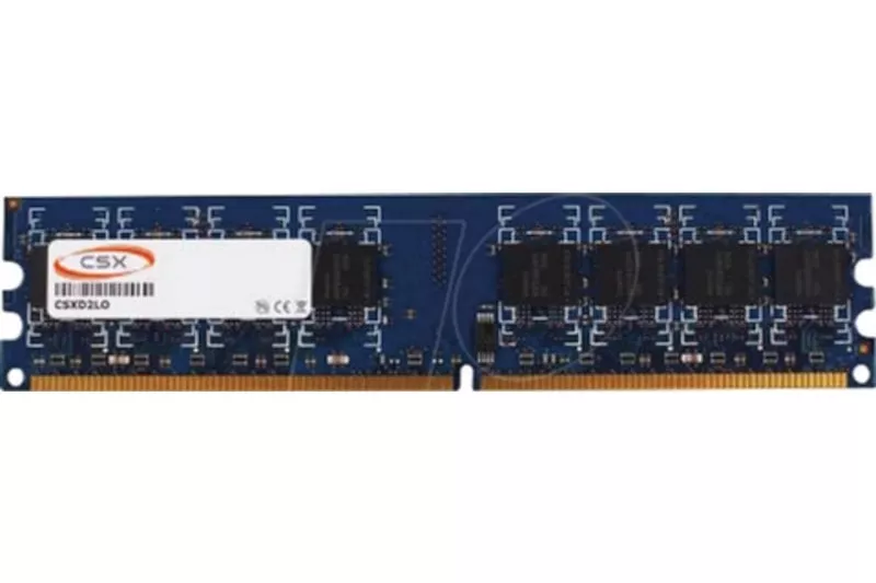 Memoria RAM CSX 1GB DDR2 800MHz DIMM PC2-6400 1x1GB 24 meses garant&iacute;a