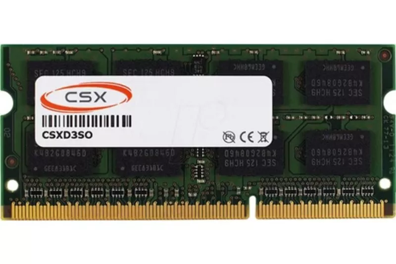 Memoria RAM CSX 8GB DDR3 1066MHz SO-DIMM CL7 para notebook