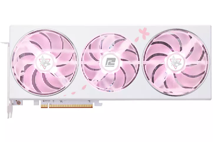 Tarjeta Gráfica PowerColor AMD Radeon RX 7800 XT Hellhound Sakura 16GB GDDR6