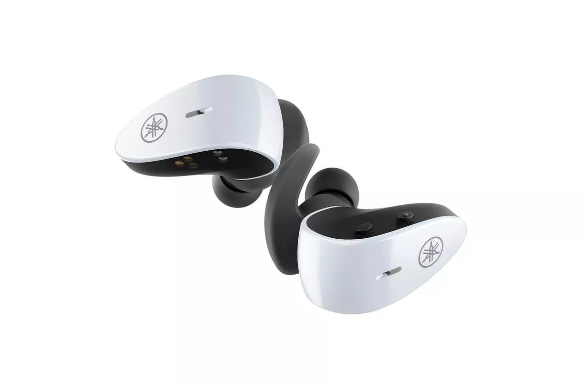 Auriculares Yamaha TW-ES5A inal&aacute;mbricos True Wireless Bluetooth para llamadas y m&uacute;sica blancos