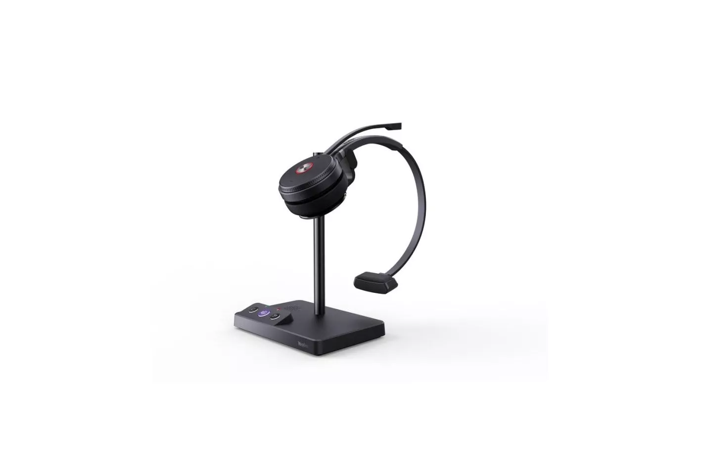 Auriculares Yealink WH62 Mono inal&aacute;mbricos DECT para oficina con cancelaci&oacute;n de ruido negros