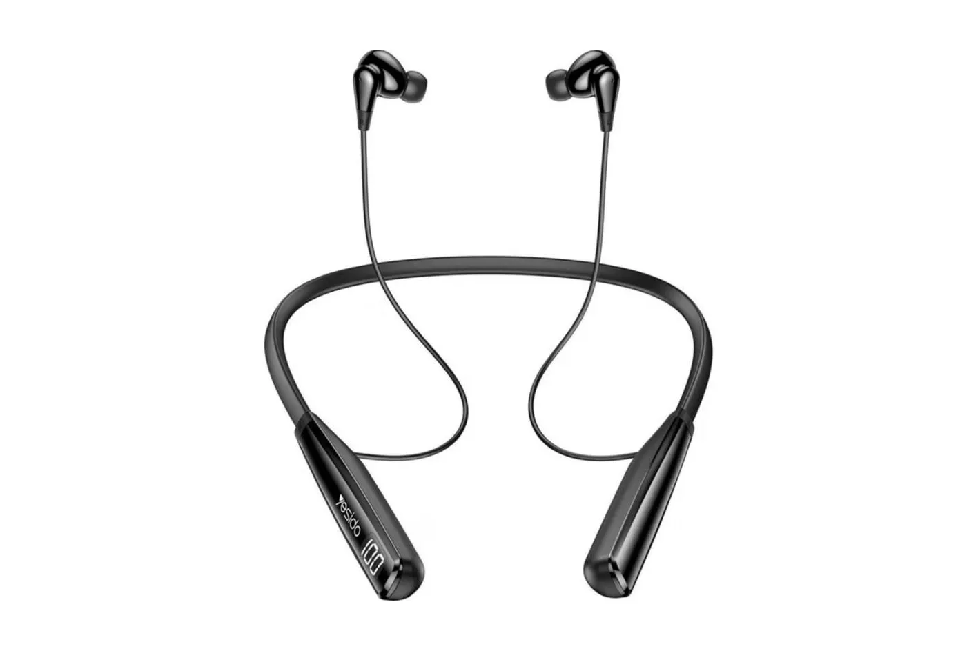 Auriculares Yesido YSP22 inal&aacute;mbricos Bluetooth 5.3 In Ear Nackenb&uuml;gel para oficina negros